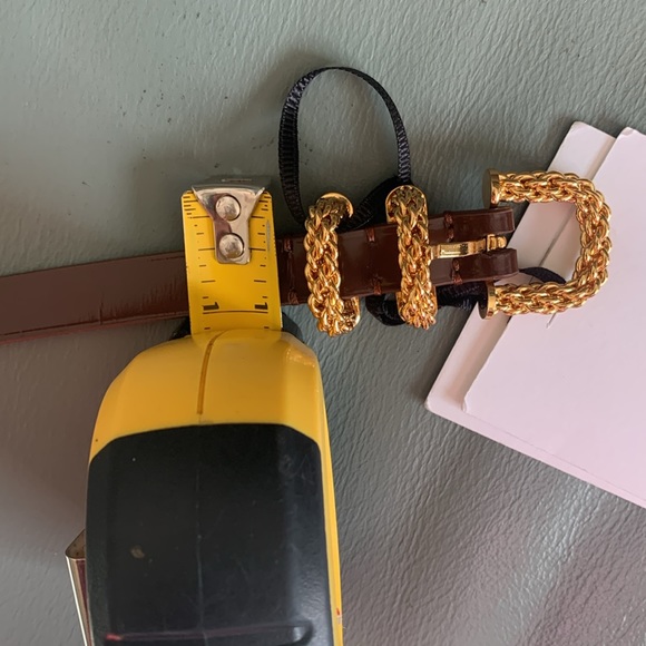 By Far NWT Authentic Kat Semi Patent Leather Belt - Picture 7 of 7